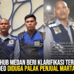 Petugas dishub palak pedagang