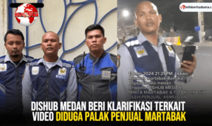 Petugas dishub palak pedagang