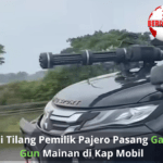 Polisi Tilang Pemilik Pajero