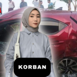 Seorang Influencer Mengemudi Mobil Tertabrak Kereta Api di Bandar Lampung!