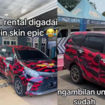 mobil dengan skin epik