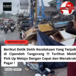 DIDUGA MABUK TOYOTA HILUX HILANG KENDALI DI CIPONDOH!