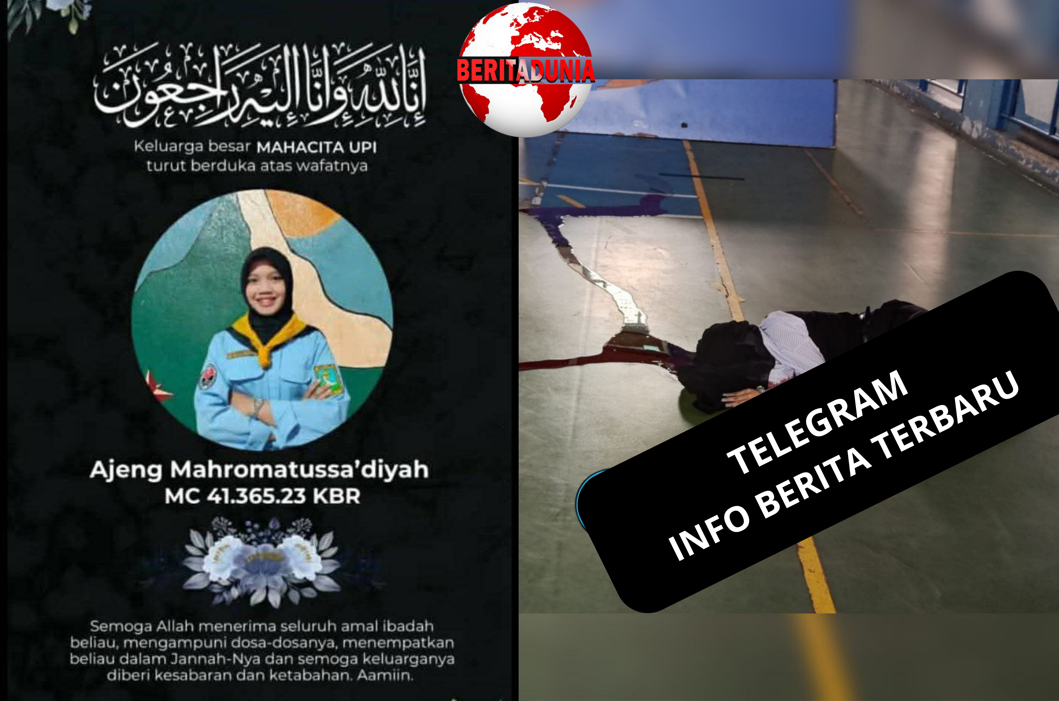 Seorang Mahasiswa UPI Ditemukan Meninggal Dengan Kepala Bersimbah Darah!